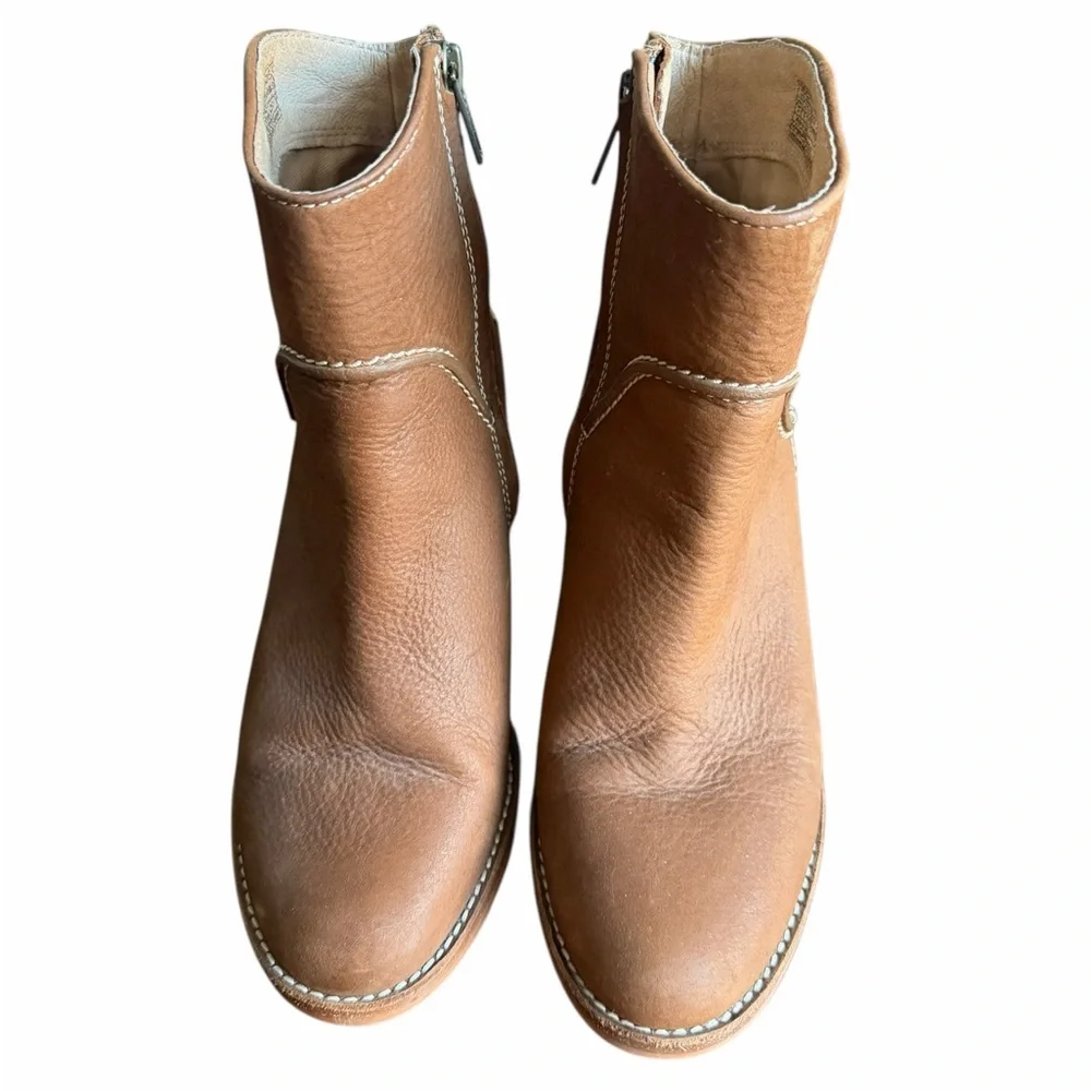 UGG Annie Brown Ankle Booties Size 7 - Picture 8 of 10